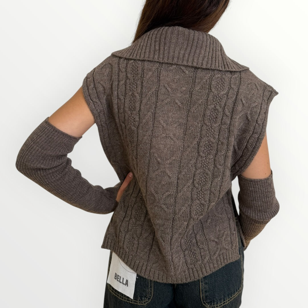 HAVEONE - GILET CON MANICOTTI