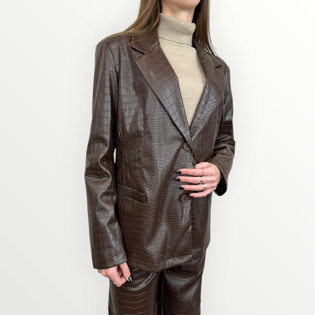 KING KONG - GIACCA STAMPA COCCODRILLO