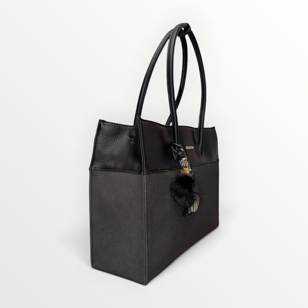 MIMI' MUA' - BORSA TOTE CON CHARMS