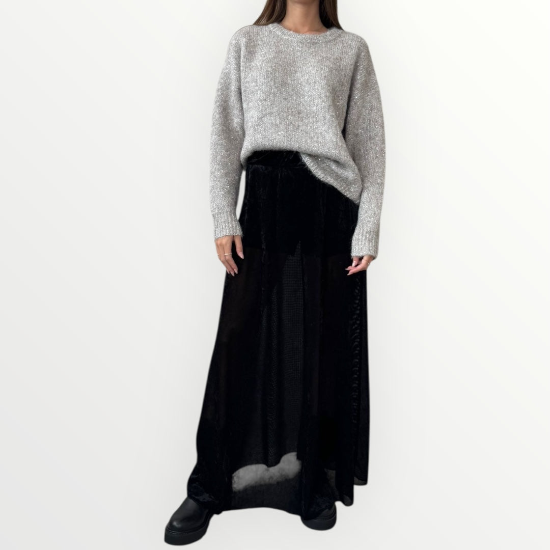 LOFT.73 - MAGLIA BRILLANTINA