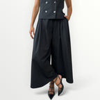 IMPERIAL - PANTALONE A PALAZZO CORTO