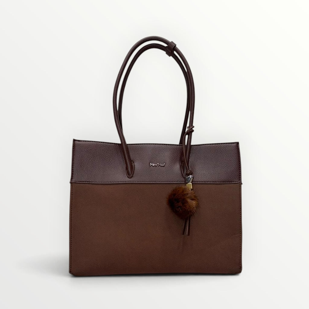 MIMI' MUA' - BORSA TOTE CON CHARMS