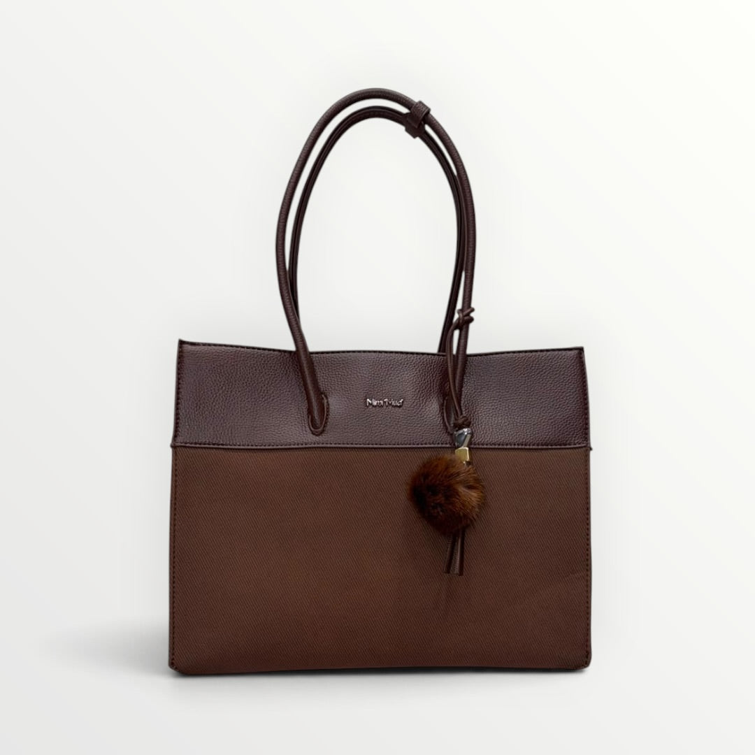 MIMI' MUA' - BORSA TOTE CON CHARMS