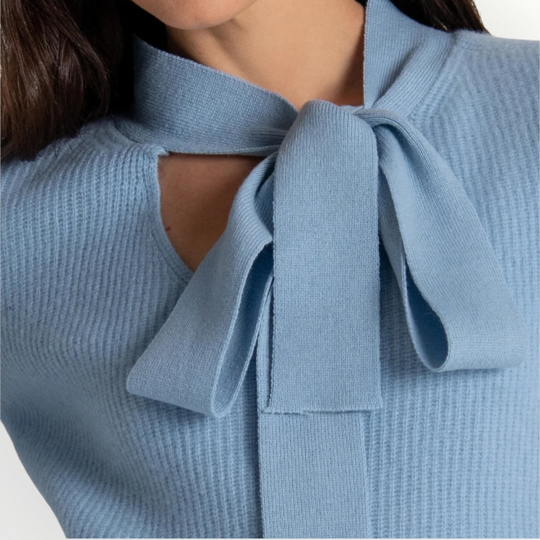 FRACOMINA - MAGLIA IN LANA CON PASHMINA