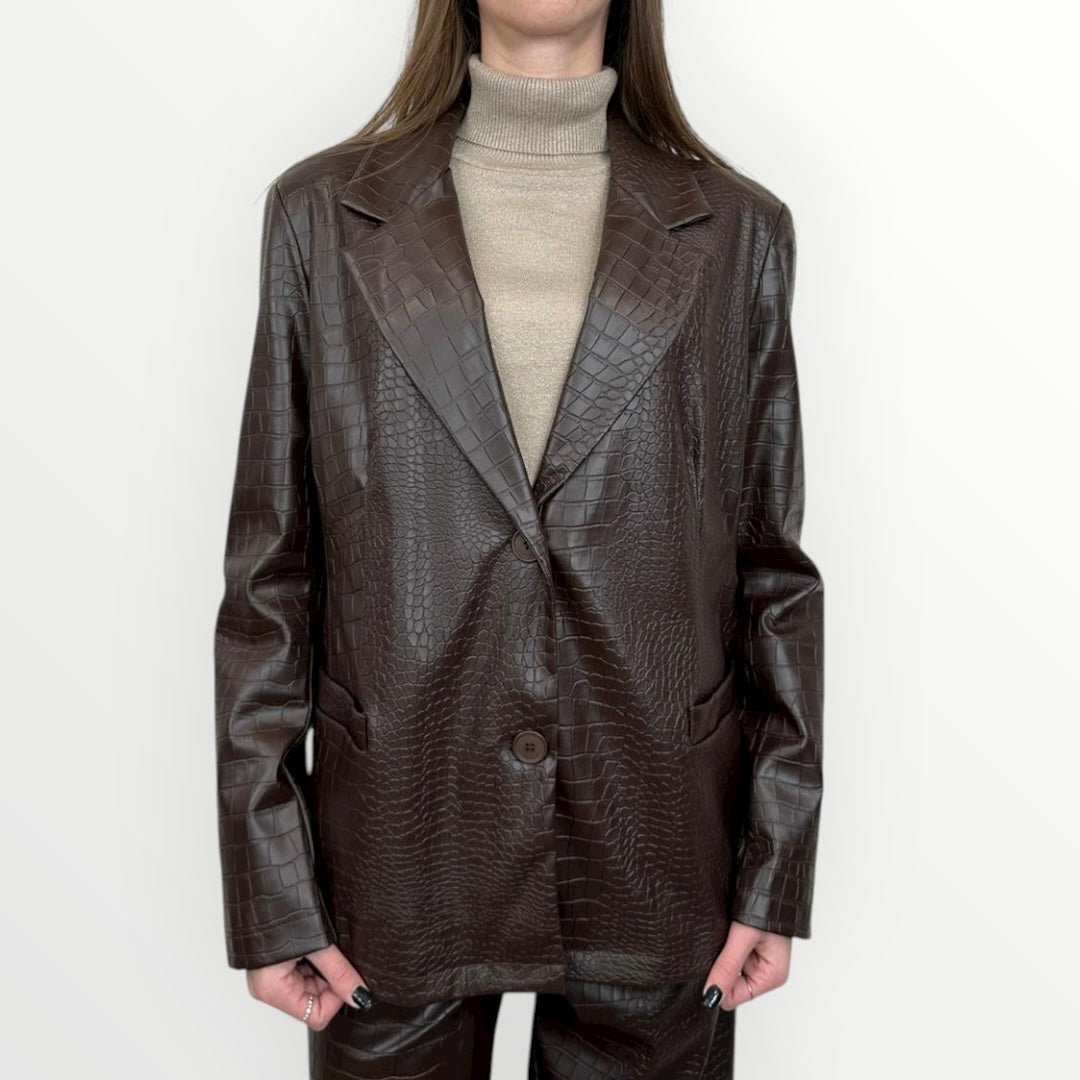 KING KONG - GIACCA STAMPA COCCODRILLO