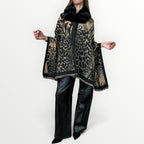 AYFEE - MANTELLA IN FANTASIA CON COLLO IN ECO-PELLICCIA