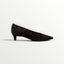 DIVINE FOLLIE - DECOLLETE' MINI TACCO SCAMOSCIATE