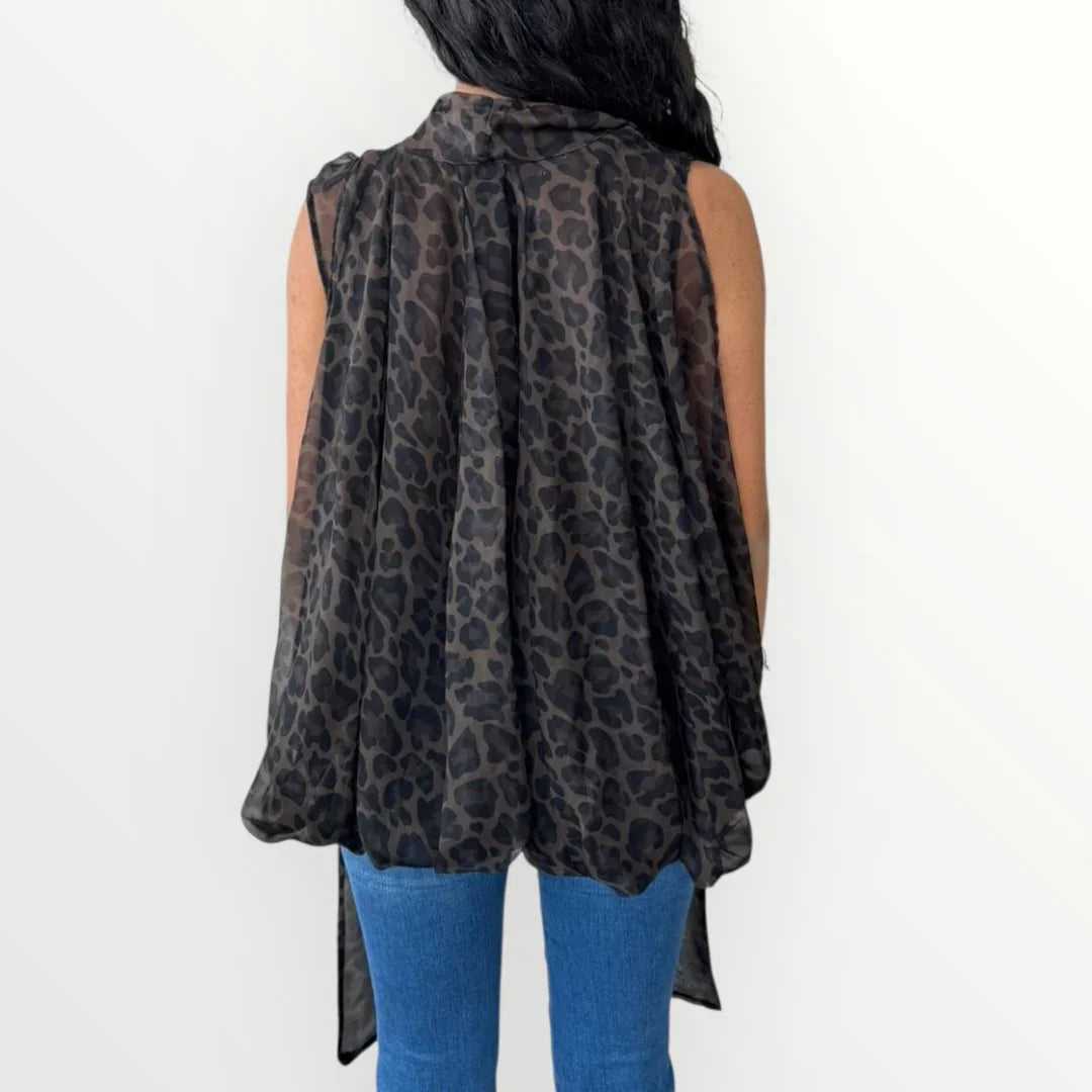 IMPERIAL - CAMICIA MORBIDA CON FIOCCO