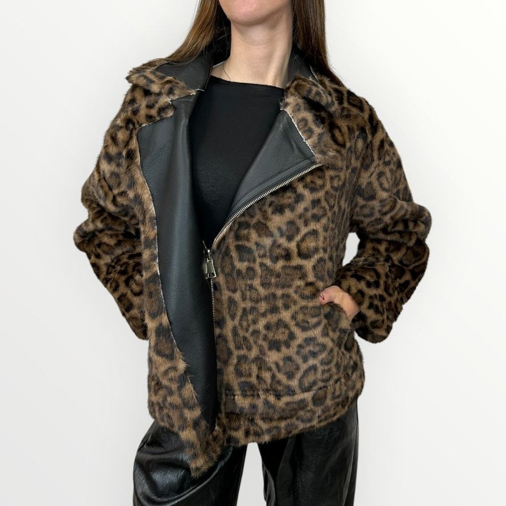 AYFEE - GIACCA BIKER REVERSIBILE