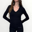 GUESS - MAGLIA SEMPLICE A COSTINA