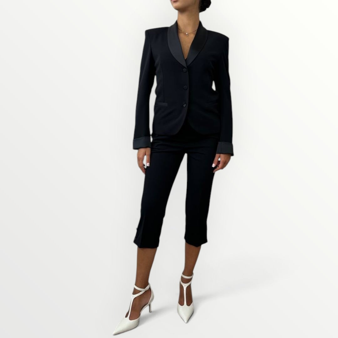 IMPERIAL - PANTALONE CAPRI CON BOTTONCINI