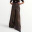 HAVEONE - PANTALONE IN ECO-PELLE SUPER PALAZZO