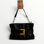 NO SECRETS - BORSA CON FIBBIA GRANDE CENTRALE