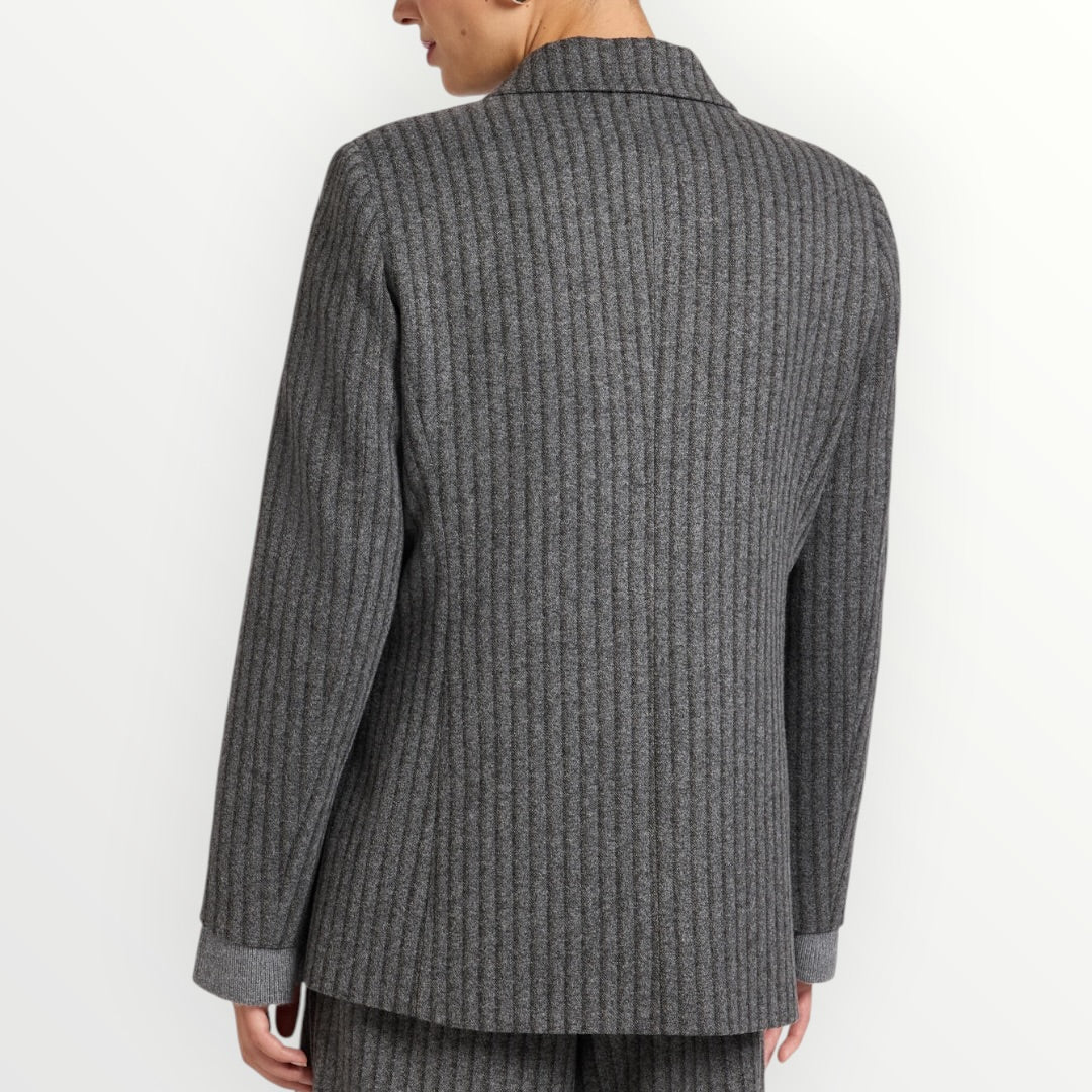 ELENA MIRO' - GIACCA JACQUARD GESSATO