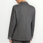ELENA MIRO' - GIACCA JACQUARD GESSATO