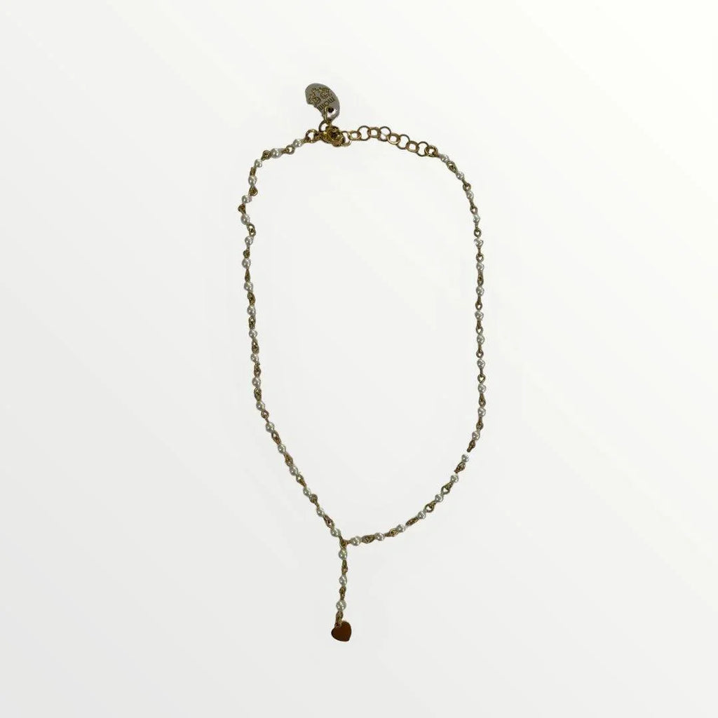 MOMI - COLLANA ROSARIO CORTO CUORE - LOFT.73