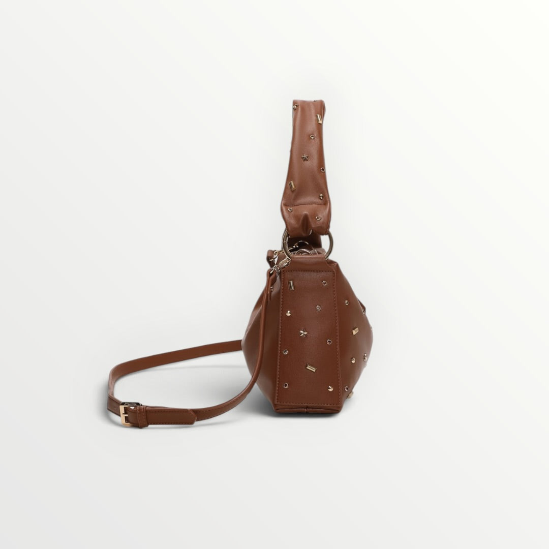 MIMI' MUA' - BORSA CON APPLICAZIONI COLORATE