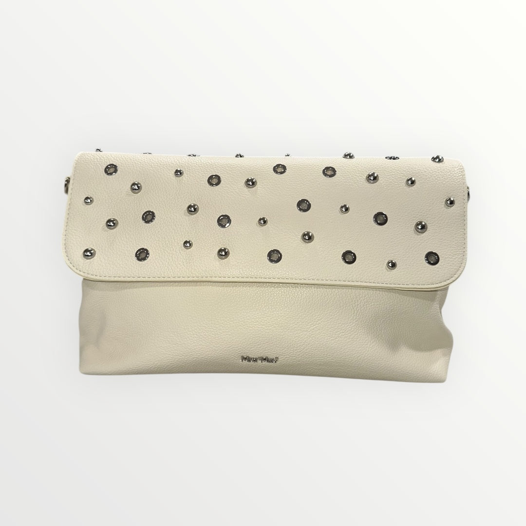 MIMI' MUA' - BORSA A TRACOLLA CON BORCHIE