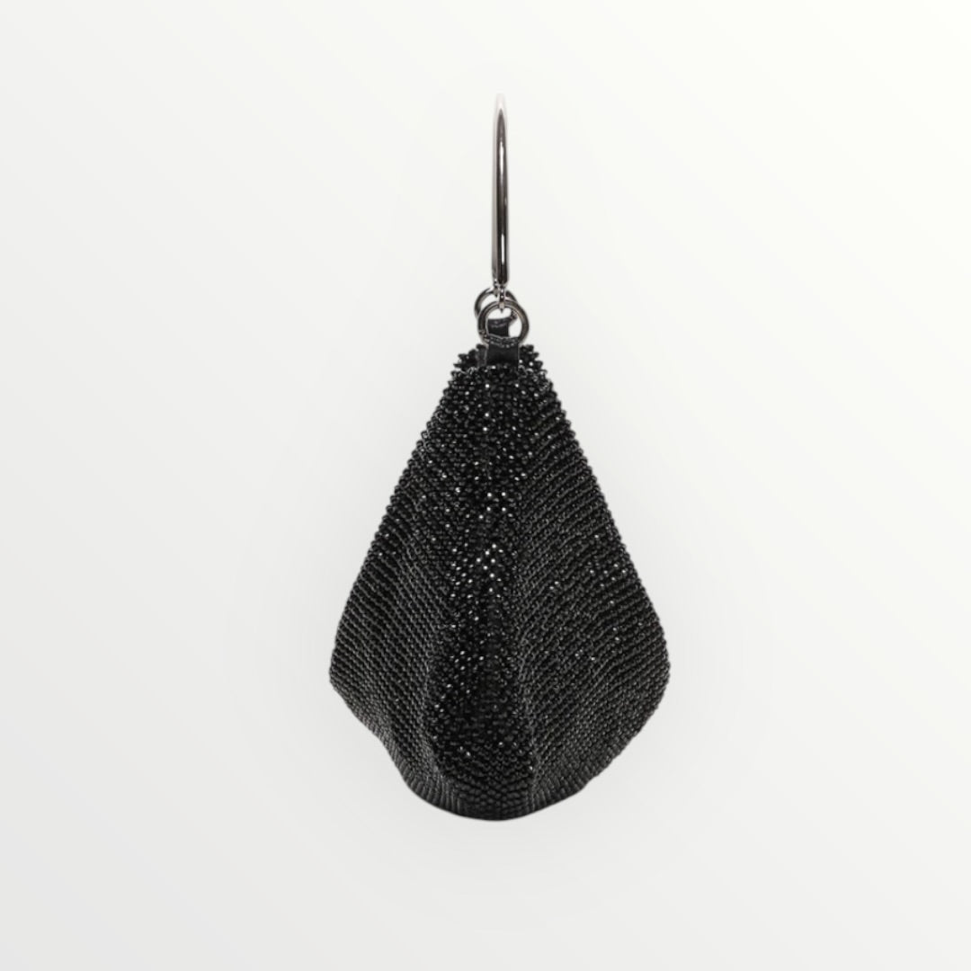 MIMI' MUA' - BORSA MORBIDA IN RETE DI STRASS