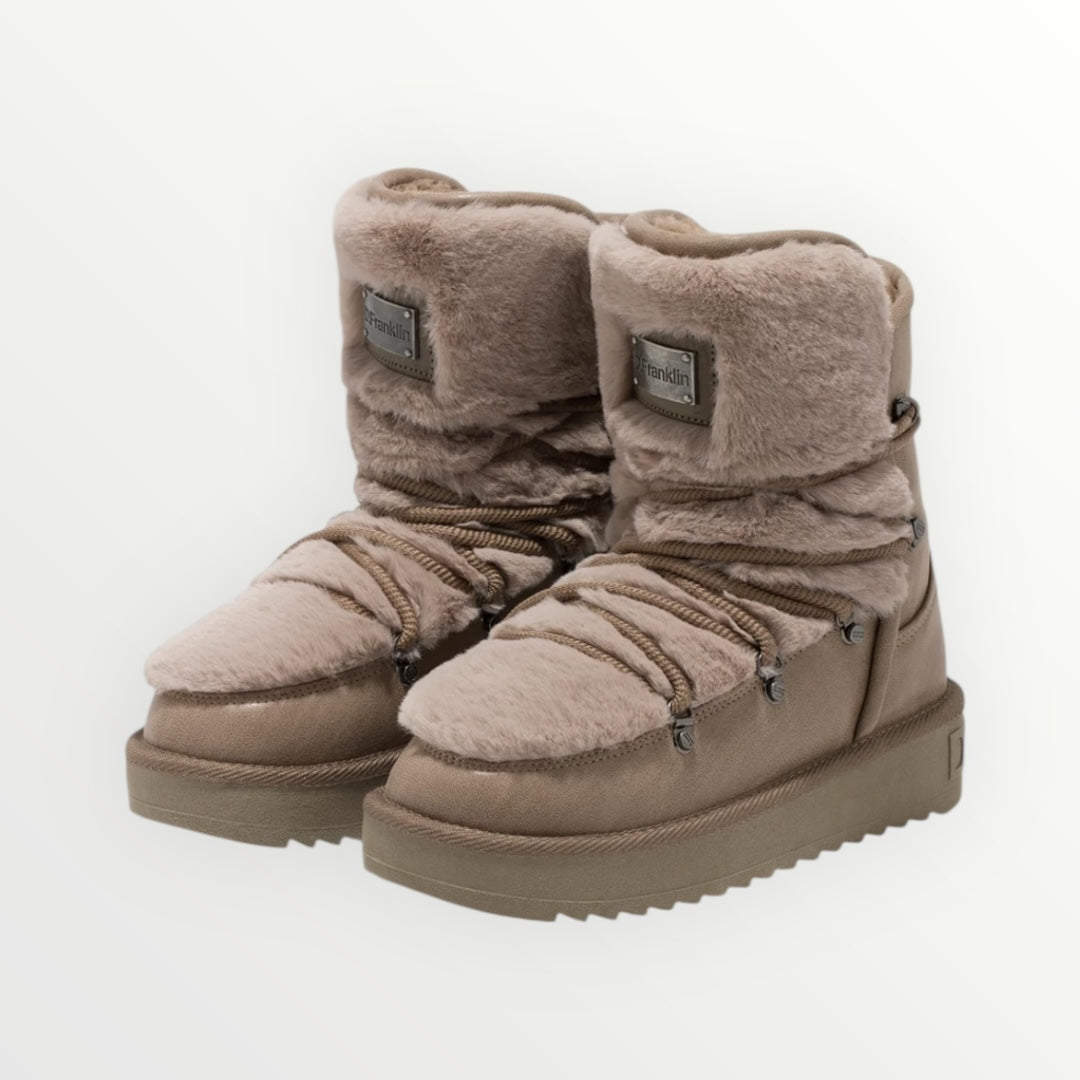 DR.FRANKLIN - STIVALETTO ALTO CON PELO