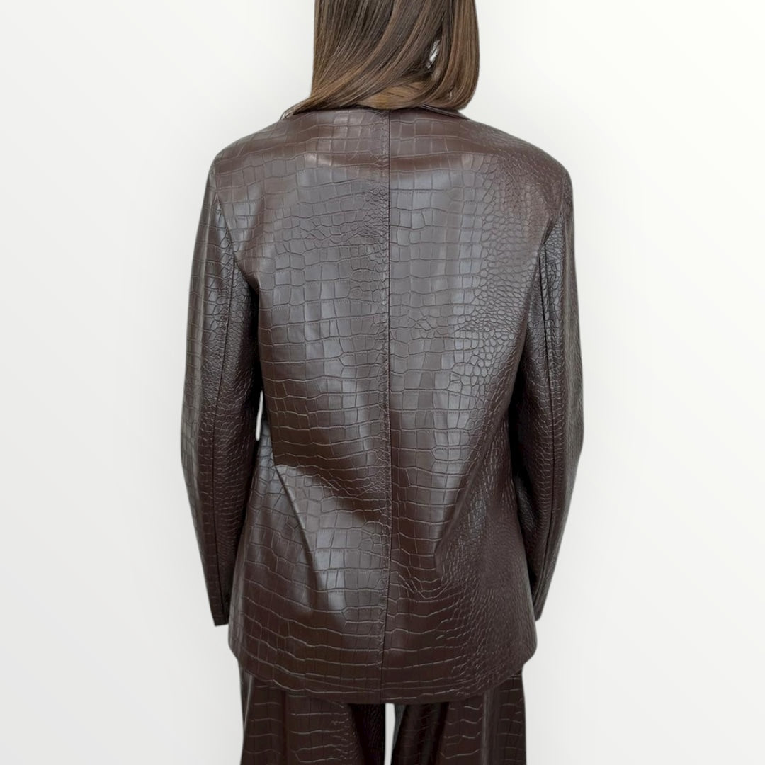 KING KONG - GIACCA STAMPA COCCODRILLO