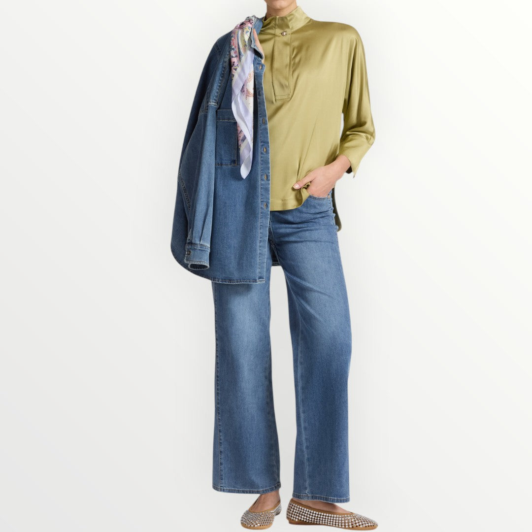 ELENA MIRO' - JEANS WIDE LEG WANDA