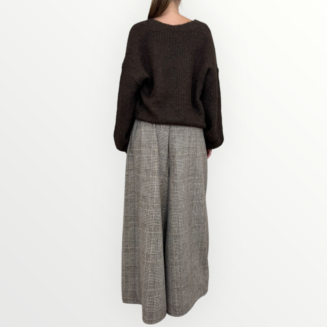 LOFT.73 - PANTALONE TRIFOGLIO