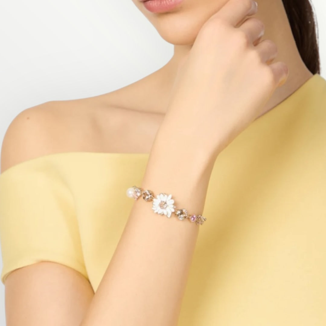 SODINI - BRACCIALE CORDA E FIORI