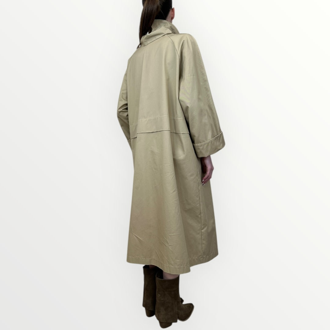 HAVEONE - TRENCH CON SCIARPINA TONO SU TONO