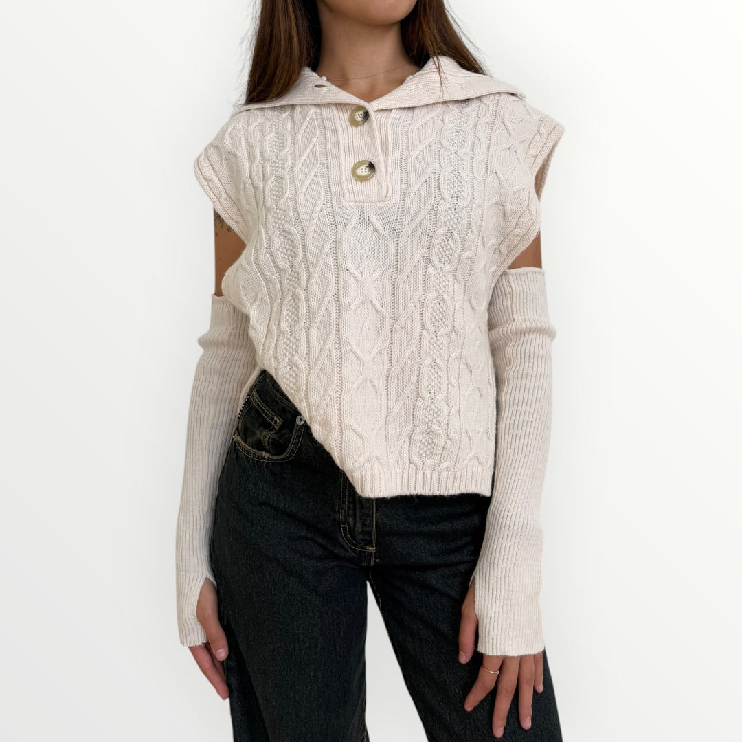 HAVEONE - GILET CON MANICOTTI