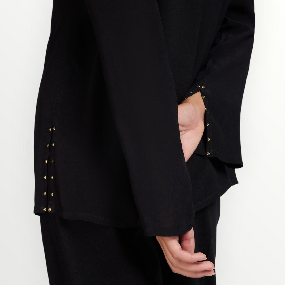 ELENA MIRO' - BLUSA IN VISCOSA CON FIOCCO