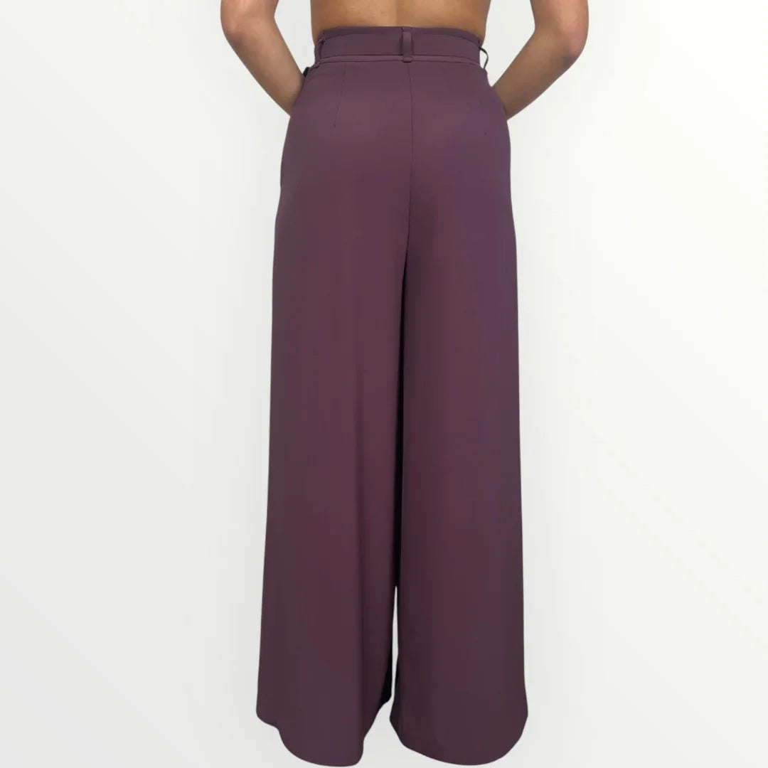 IMPERIAL - PANTALONE A PALAZZO CON PINCE