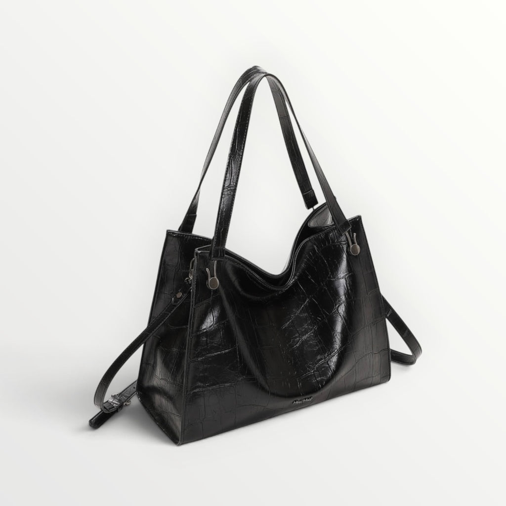 MIMI' MUA' - BORSA SHOPPER EFFETTO COCCO