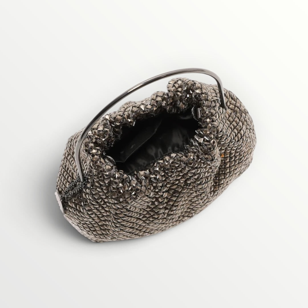 MIMI' MUA' - BORSA MORBIDA CON STRASS