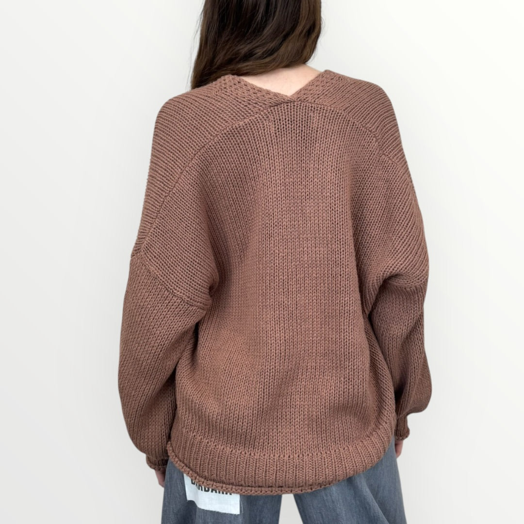 HAVEONE - CARDIGAN CON TASCHE