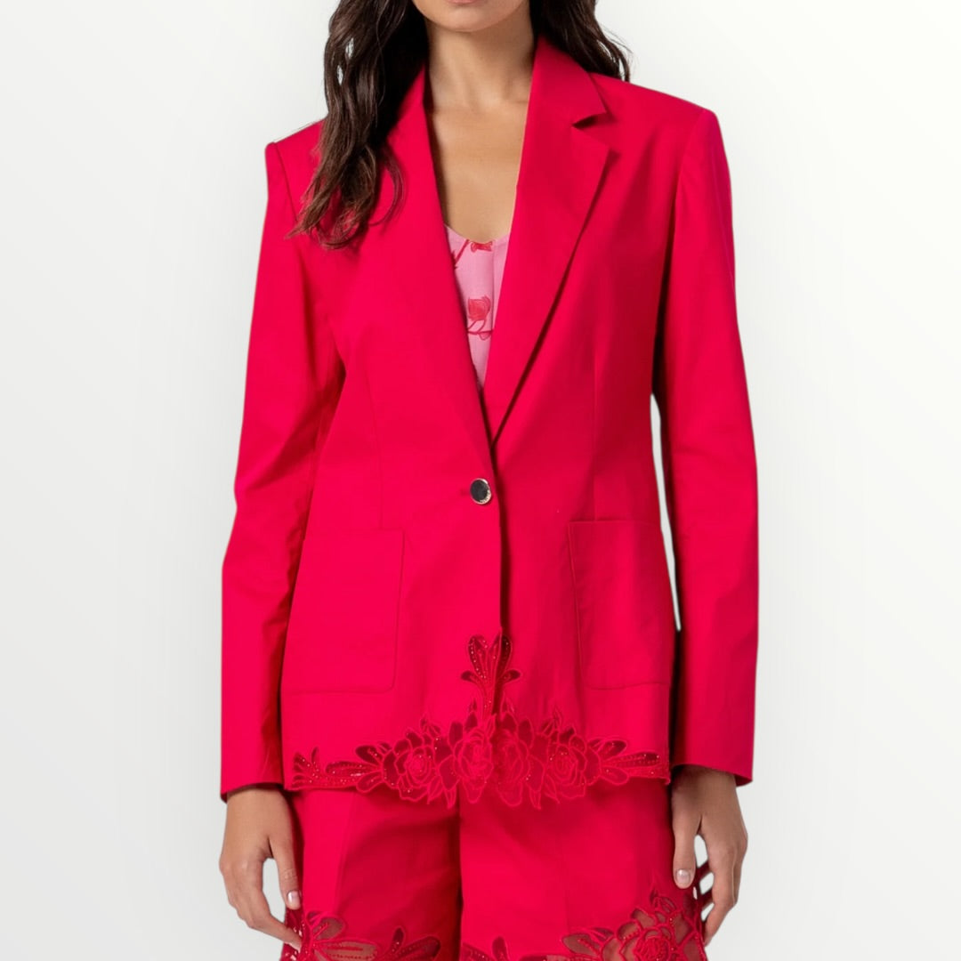 FRACOMINA - GIACCA CON RICAMO