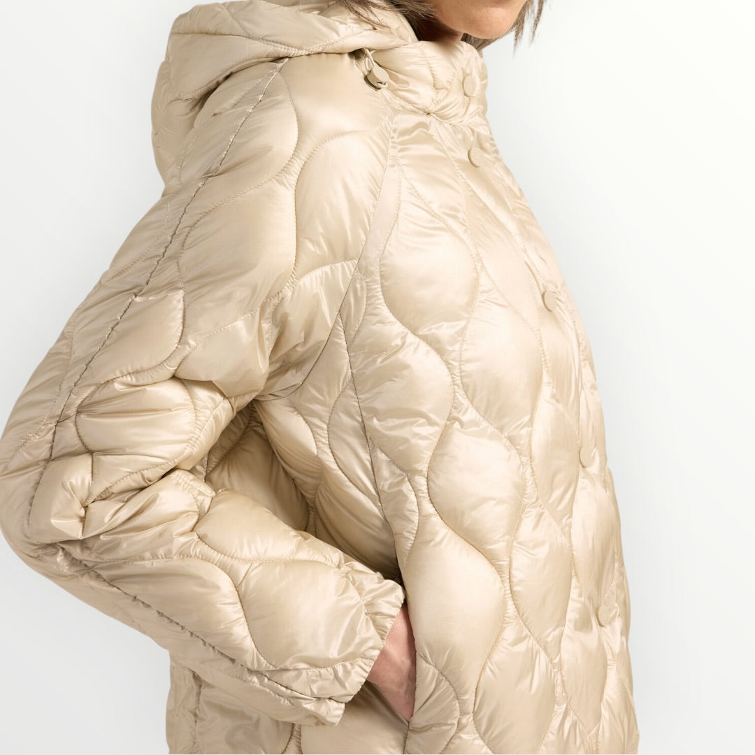 ELENA MIRO' - PIUMINO IN NYLON TRAPUNTATO