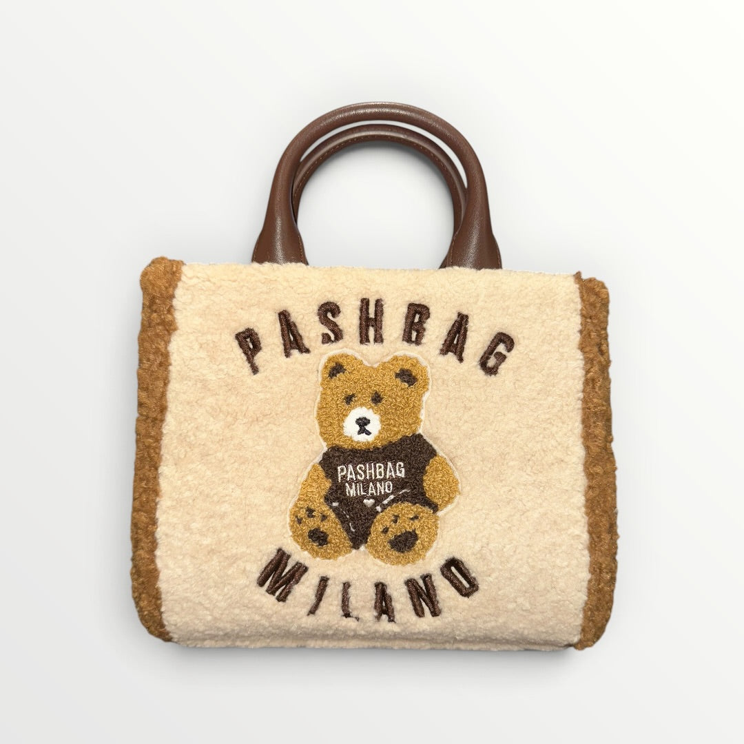 PASHBAG - BORSA MINI TOTE IN BOUQLE'