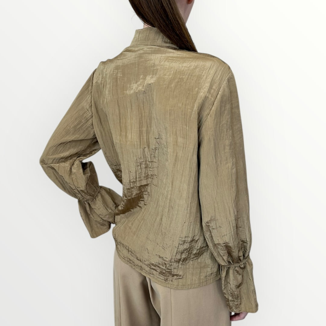 HAVEONE - CAMICIA CON AMPIA RUCHES