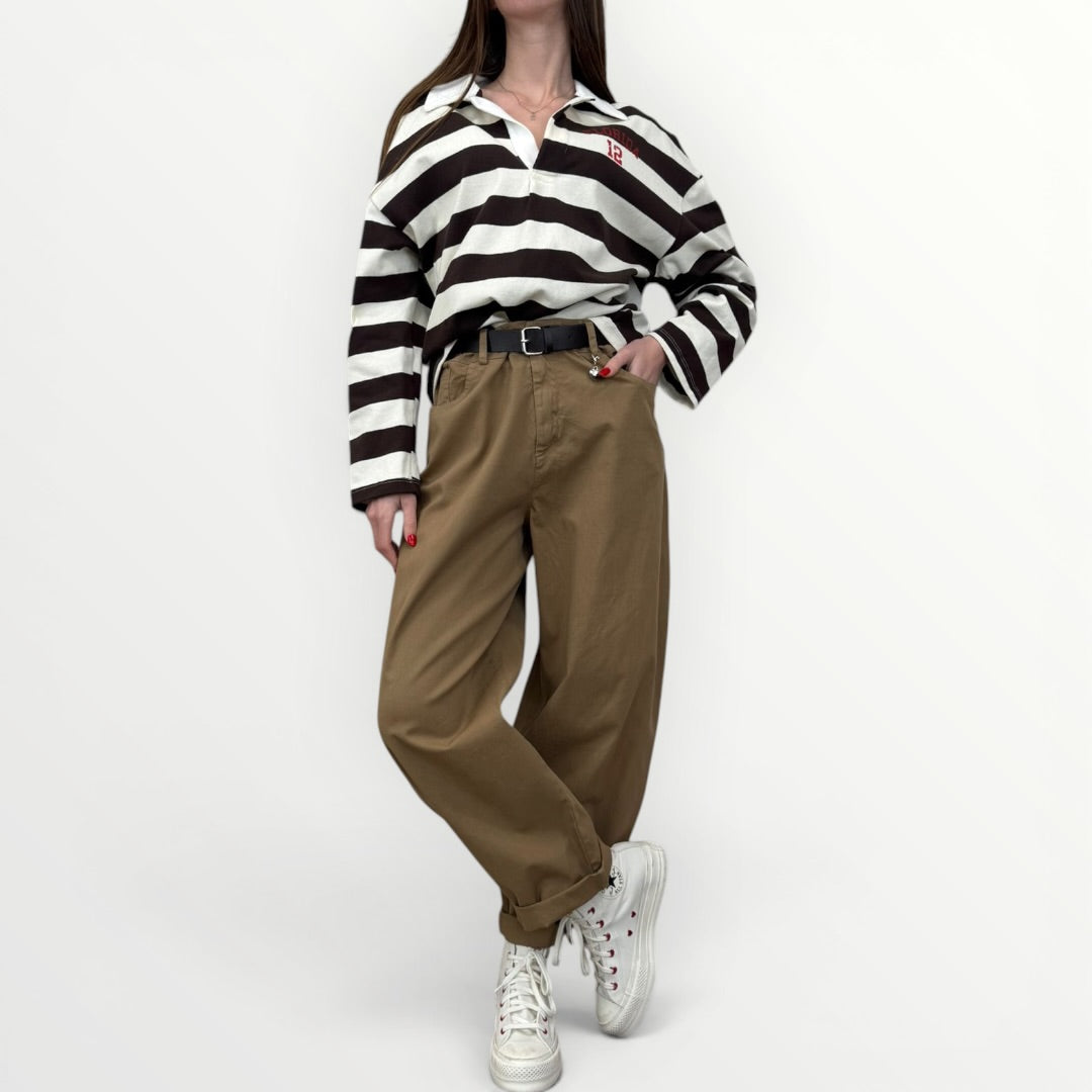 SUSY MIX - PANTALONE BALLON IN COTONE
