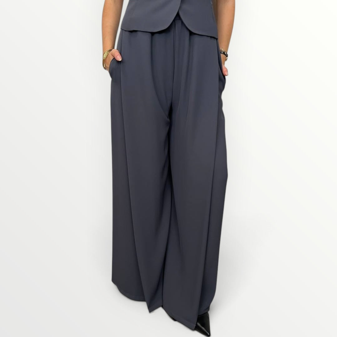 IMPERIAL - PANTALONE A PALAZZO MORBIDO