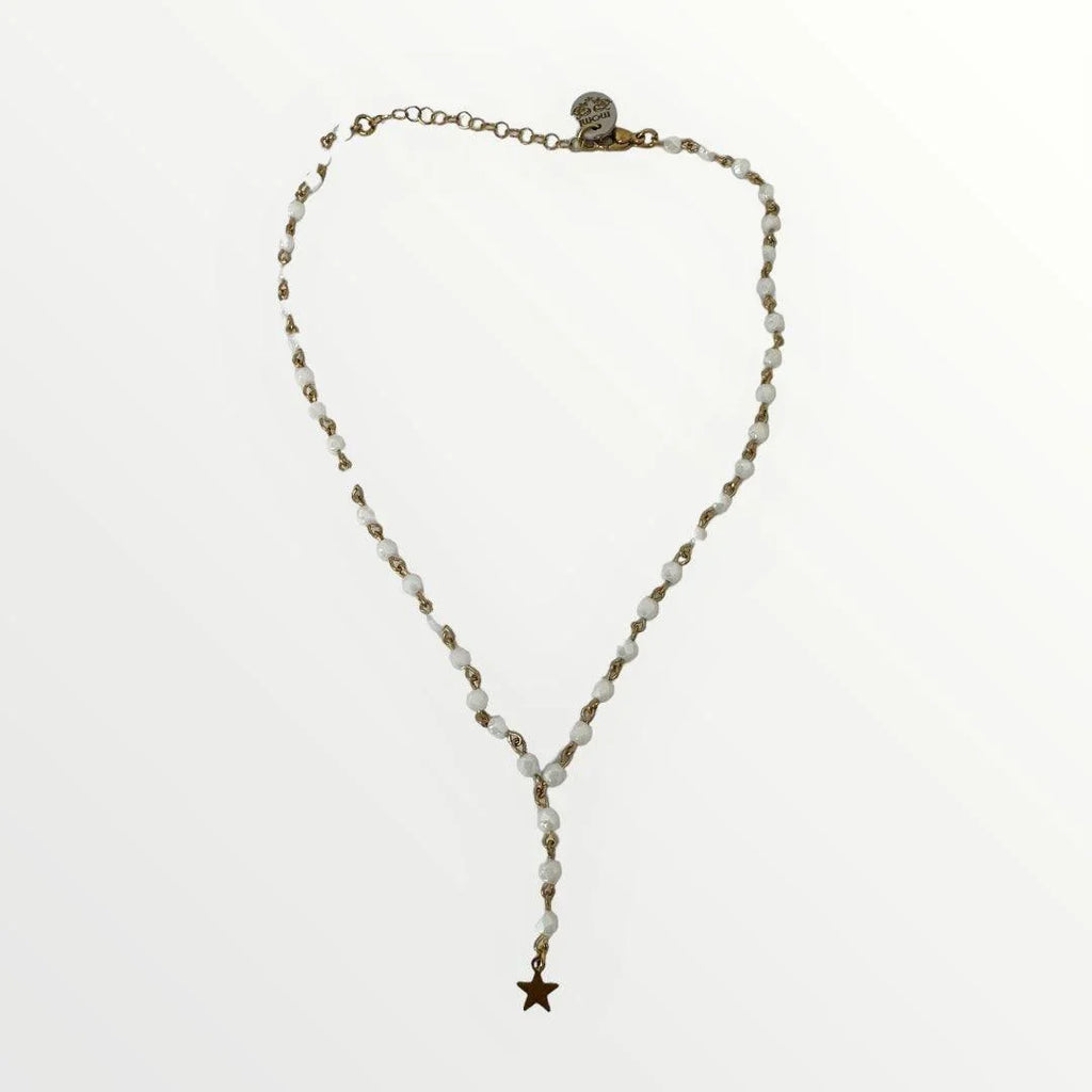 MOMI - COLLANA ROSARIO CORTO STELLA - LOFT.73