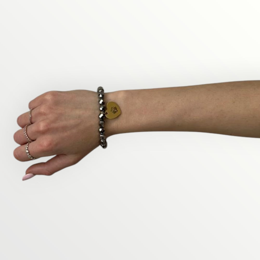 MOMI - BRACCIALE ZAFFIRO CUORE