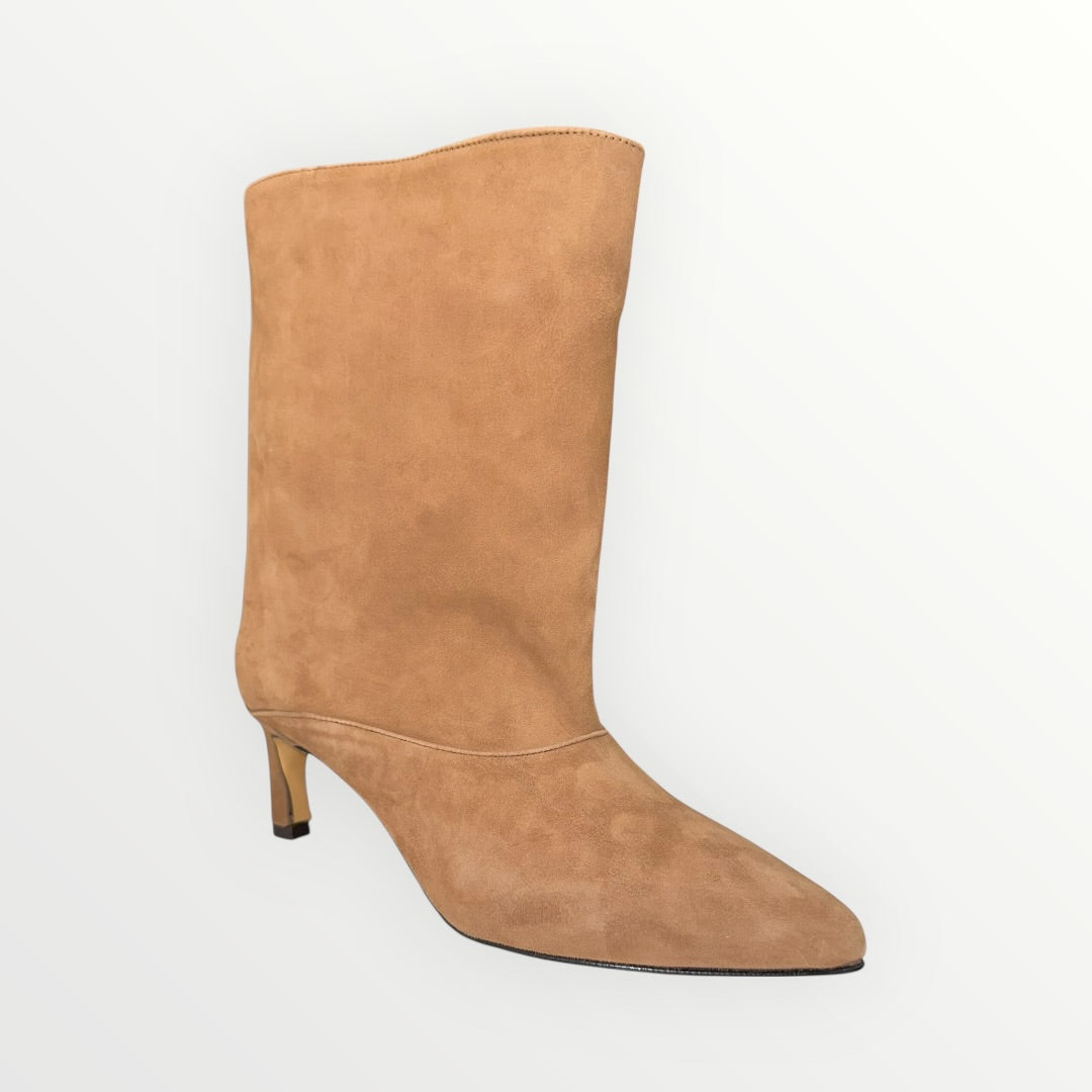 DIVINE FOLLIE - STIVALETTO SCAMOSCIATO BASSO