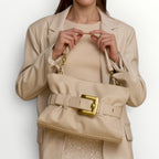 NO SECRETS - BORSA CON FIBBIA GRANDE CENTRALE