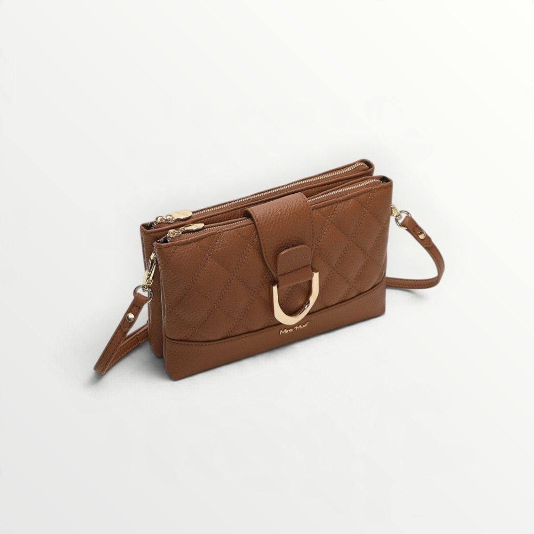 MIMI' MUA' - BORSA A TRACOLLA TRAPUNTATA