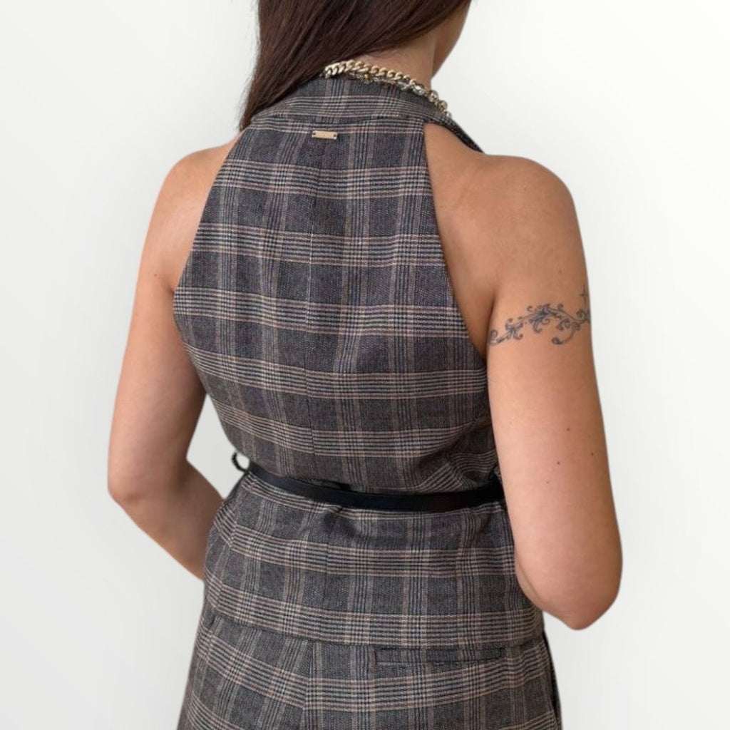 FRACOMINA - GILET CON CINTURINA