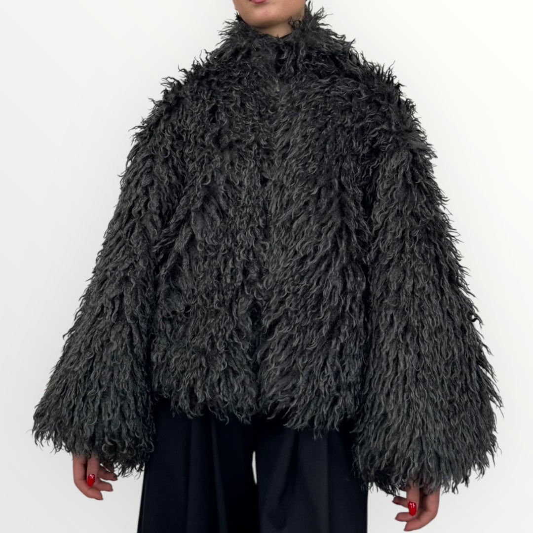 KING KONG - BOMBER MORBIDO CON CERNIERA