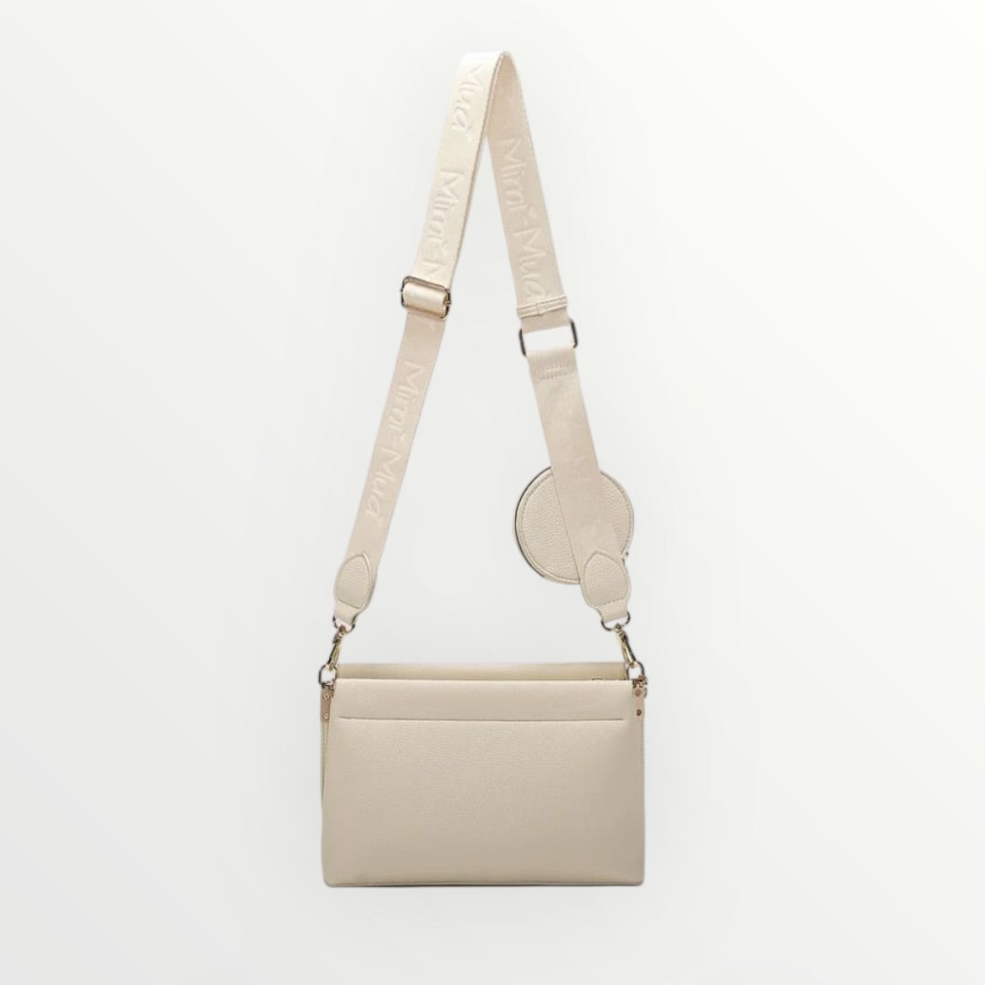 MIMI' MUA' - BORSA A TRACOLLA CON DETTAGLIO APPESO