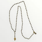 MOMI - COLLANA ROSARIO LUNGO CROCE